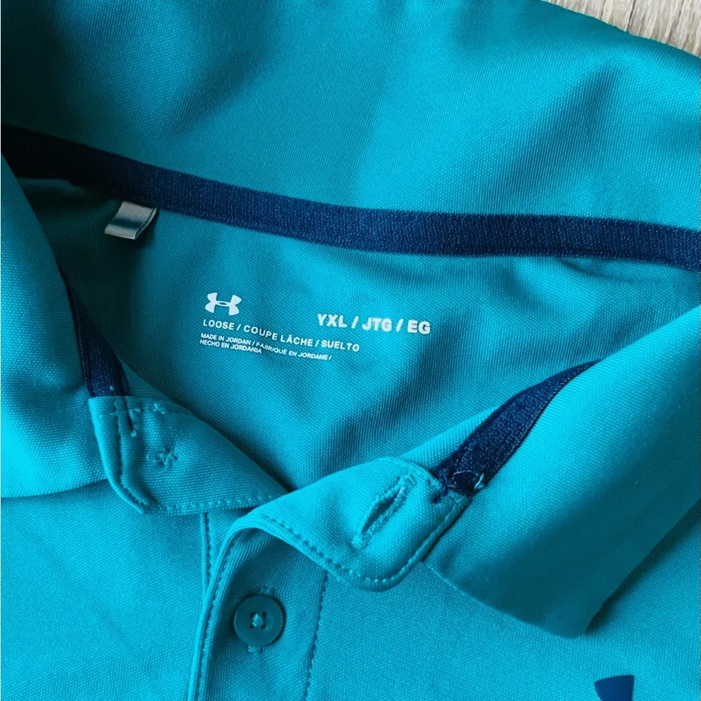 Under Armour Active Polo Shirt Boys Youth XL